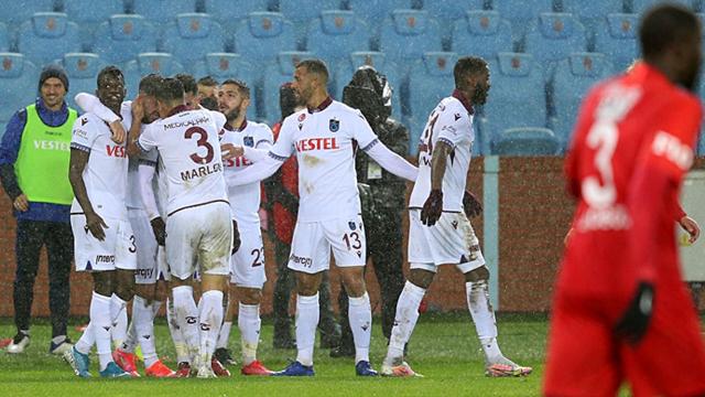 Trabzonspor seriye devam etti