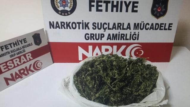 Muğlada uyuşturucu operasyonunda yakalanan şüpheli tutuklandı
