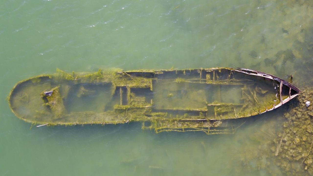 "Gemiyi fotoğraflayarak kayıt altına aldık"