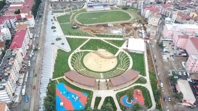 Trabzon Avni Aker Millet Bahçesinin ilk etabı tamamlandı