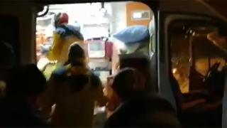 Ekipler, rahatsızlanan 5 aylık bebek için seferber oldu