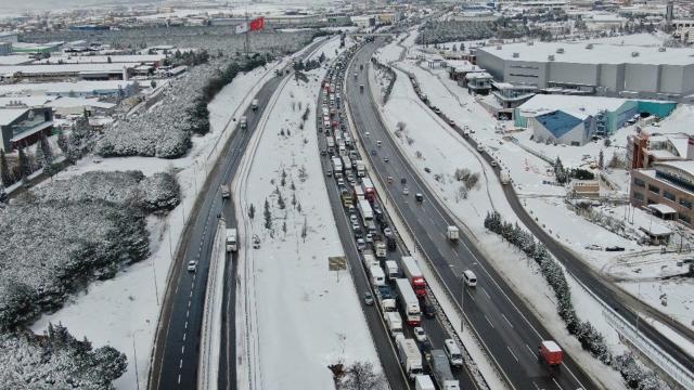 TEMde trafik durma noktasına geldi