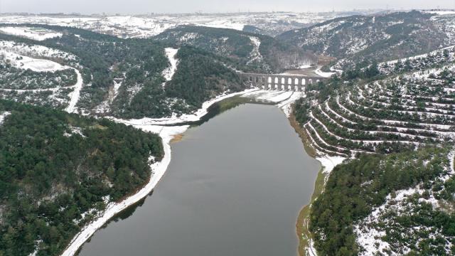 İstanbul barajlarındaki doluluk oranı 49,16ya yükseldi
