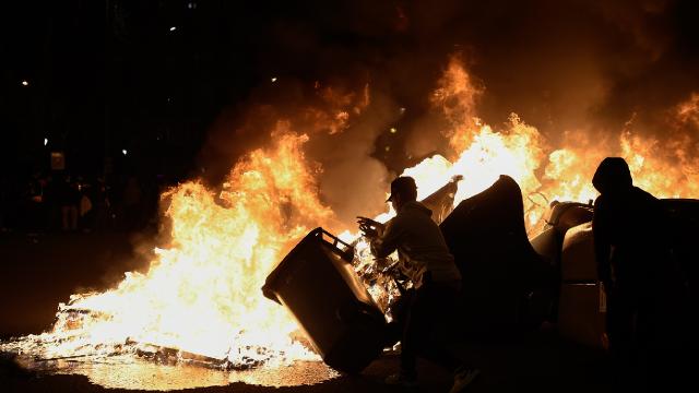 İspanyada protestolar devam ediyor