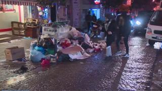 Kadıköy'de belediye ile işçiler anlaşamadı, temizlik işleri aksadı