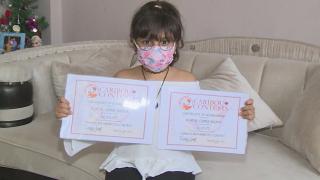 Matematik sevgisi 7 yaşındaki Cemre'ye dünya birinciliği getirdi