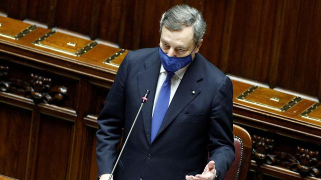 İtalyada yeni dönem: Draghi hükümeti güvenoyu aldı