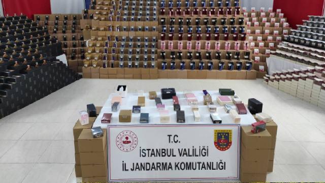 İstanbulda 24 bin şişe sahte parfüm ele geçirildi