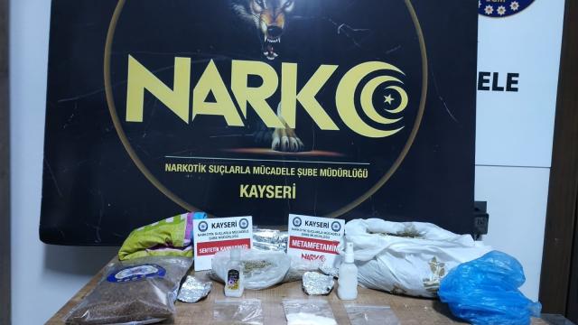 Kayseride uyuşturucu operasyonunda 1 kişi yakalandı