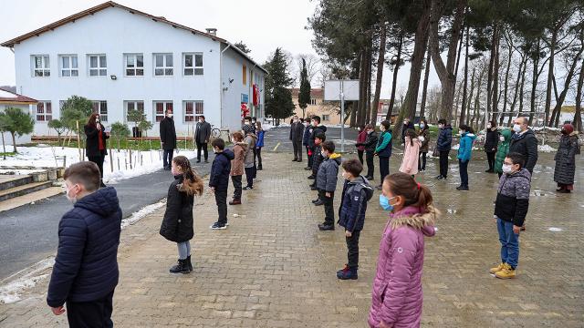 İstanbulda köy okullarında yüz yüze eğitim başladı