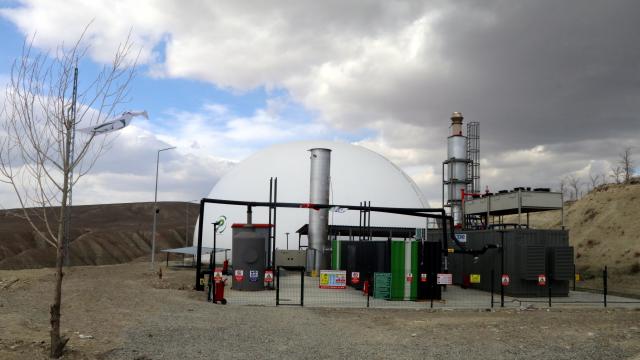 Çankırıda çöpten elde edilen enerjiyle evlerin elektrik ihtiyacı karşılanıyor