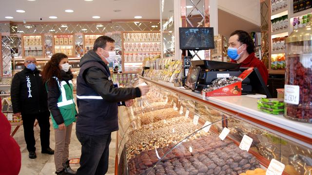 İstanbulda koronavirüs denetimleri sürüyor