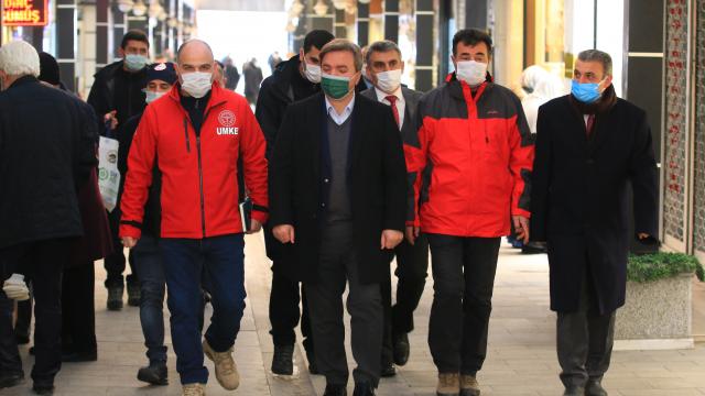 Aksarayda Covid-19 tedbirleri denetimi