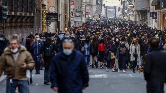 İtalyada marttan bu yana rekor vaka sayısı