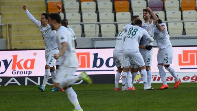 Konyaspordan müthiş geri dönüş