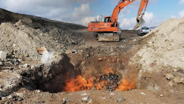 Siirtte yaklaşık 5 ton tavuk eti imha edildi