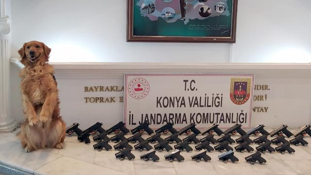 Konyada silah kaçakçılığı operasyonu: 5 tutuklama