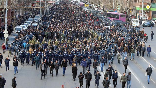 ABDnin Ermenistan Büyükelçiliği: Ermenistanda tarafları sakinliğe çağırıyoruz