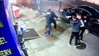 Hemşireye saldırı anı kamerada