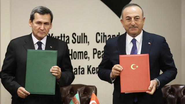 Bakan Çavuşoğlu: Türkmen gazı için üzerimize düşeni yapmaya hazırız