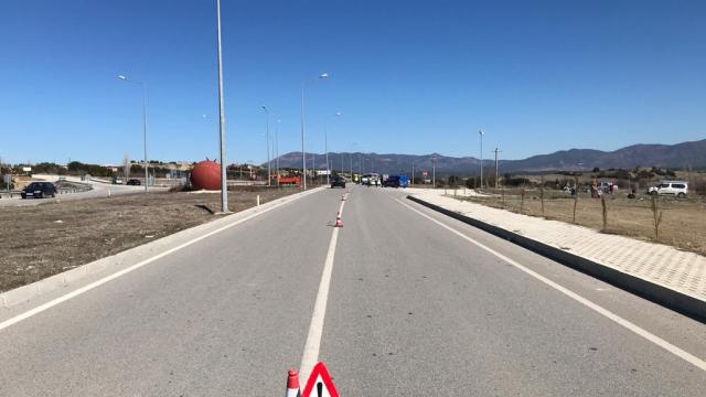 Burdurda otomobil ile jandarma aracı çarpıştı: 3ü asker 4 yaralı