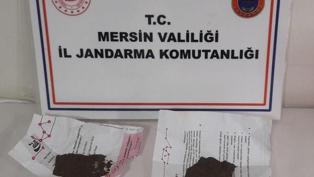 Tarsusta uyuşturucu kullanan 2 kişi yakalandı