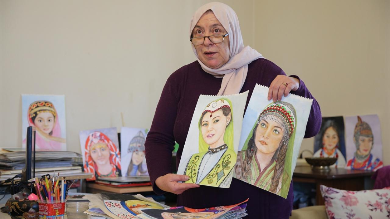 55 yaşında hayalini gerçekleştirdi