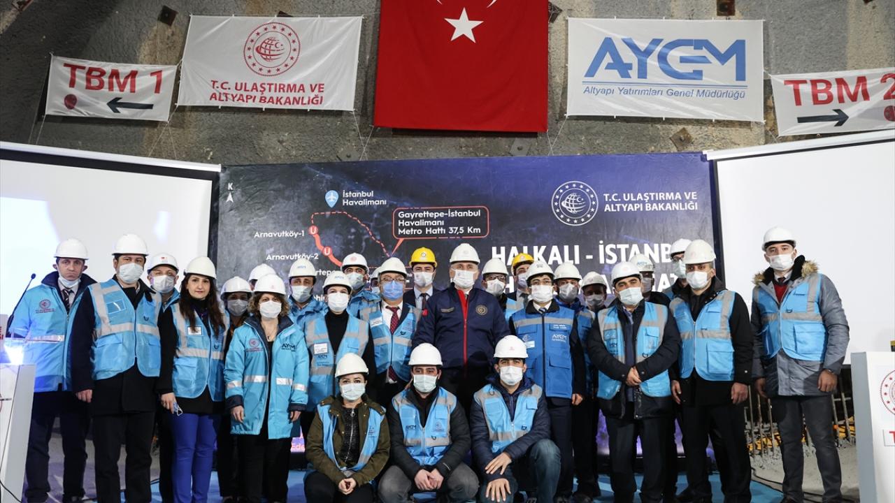 "146 kilometrelik raylı sistem hattı İstanbul`u çepeçevre saracak"