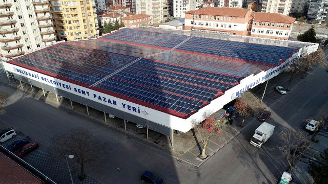Kendi enerjisini üreten belediyeden 15 milyon liralık tasarruf
