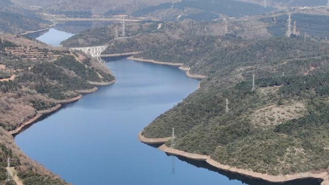 İstanbuldaki barajlarda su miktarı 58,23e çıktı