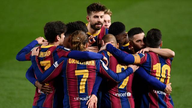 İspanya Kral Kupasında ilk finalist Barcelona