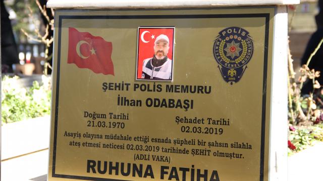 Kayseride silahlı saldırıda şehit olan polis memuru anıldı