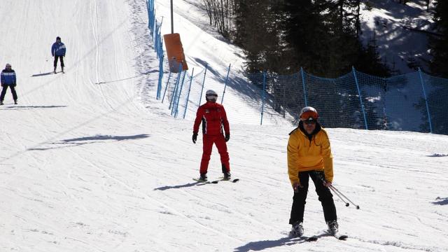 Ilgaz Dağındaki kayak merkezlerinde sezon uzayacak