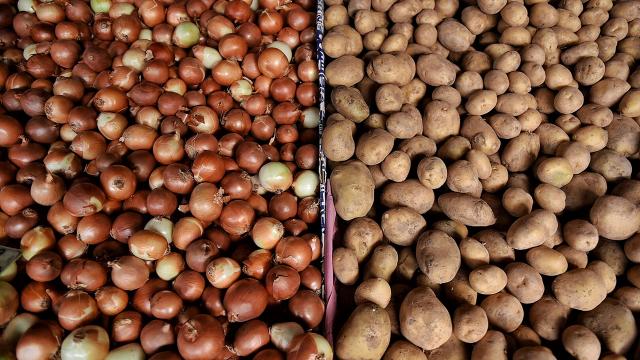 Türkiye 2020de 124 bin ton patates, 220 bin ton soğan ihraç etti