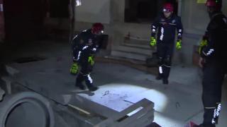 Gerçeği aratmayan deprem tatbikatına TRT Haber tanıklık etti