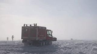 Helikopter enkazının bulunduğu bölgede zorlu hava şartları hakim