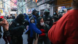 ABD'de olaylı 'Trump' gösterisi