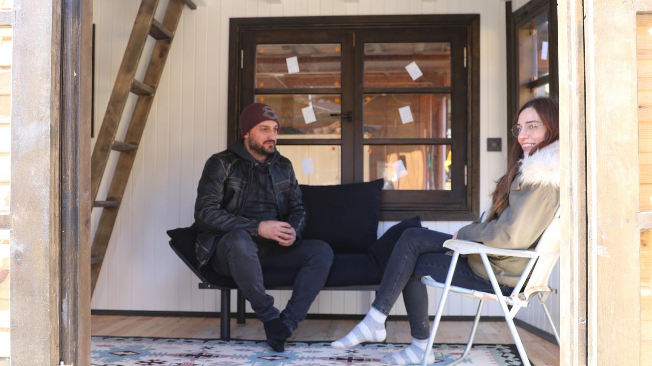 “Ahşap olması ilgimi çekti"