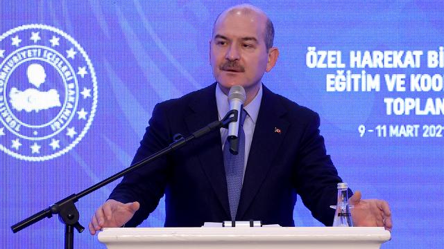Bakan Soylu: Türkiyedeki terörist sayısı 189a indi