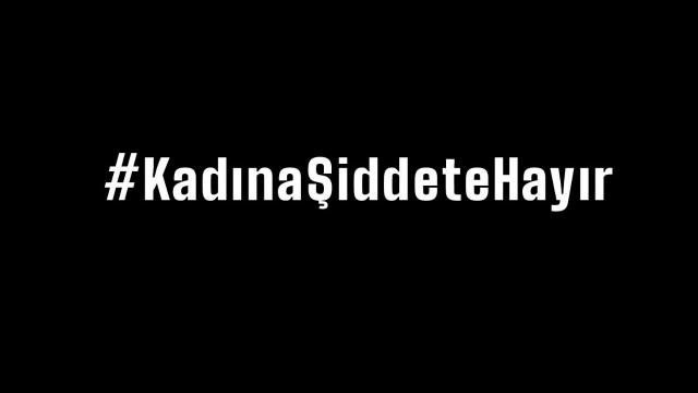 TFF ve kulüplerden "kadına şiddete hayır" mesajı