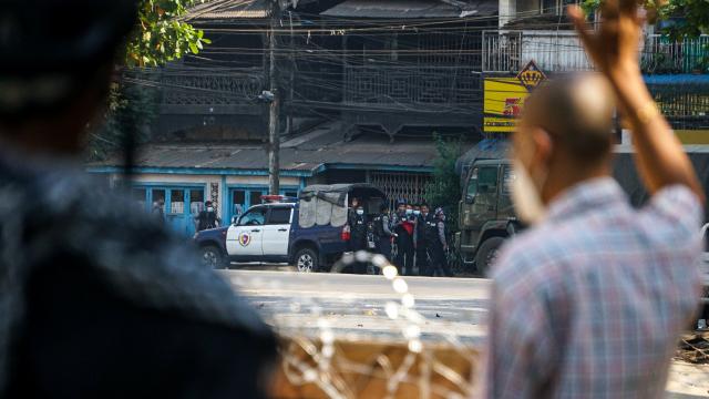 Japonyada Myanmar protestosu