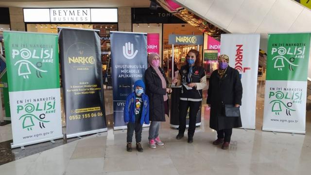 Ankarada "En İyi Narkotik Polisi: Anne" projesi tanıtıldı