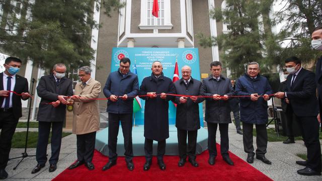 Türkiyenin Semerkant Başkonsolosluğunun açılışı yapıldı