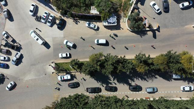Hatayda dron destekli trafik denetiminde 11 sürücüye ceza kesildi