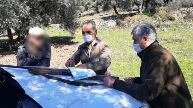 Av kontrolünde 3 kişiye 18 bin TL ceza kesildi