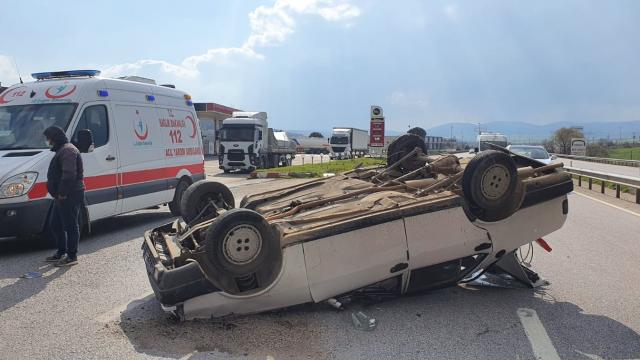 Susurlukta trafik kazası: 1 yaralı