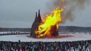 Maslenitsa Bayramı kutlamalarında salgın vurgusu