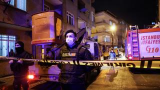 Gaziosmanpaşa'da bir binada doğal gaz patlaması: 1 yaralı