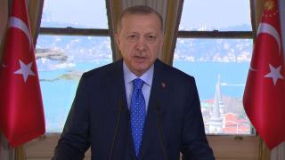 Cumhurbaşkanı Erdoğan'dan sağlık çalışanlarına teşekkür