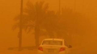 Suudi Arabistan'da kum fırtınası